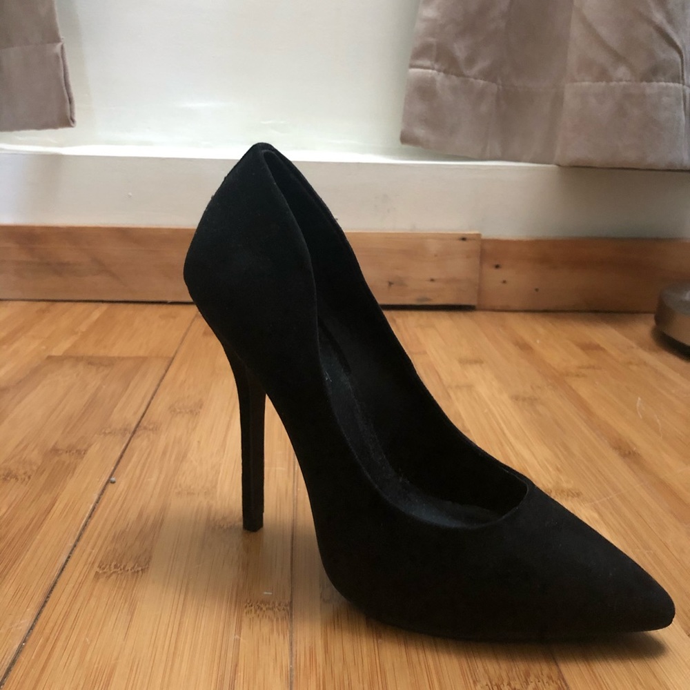Black heels